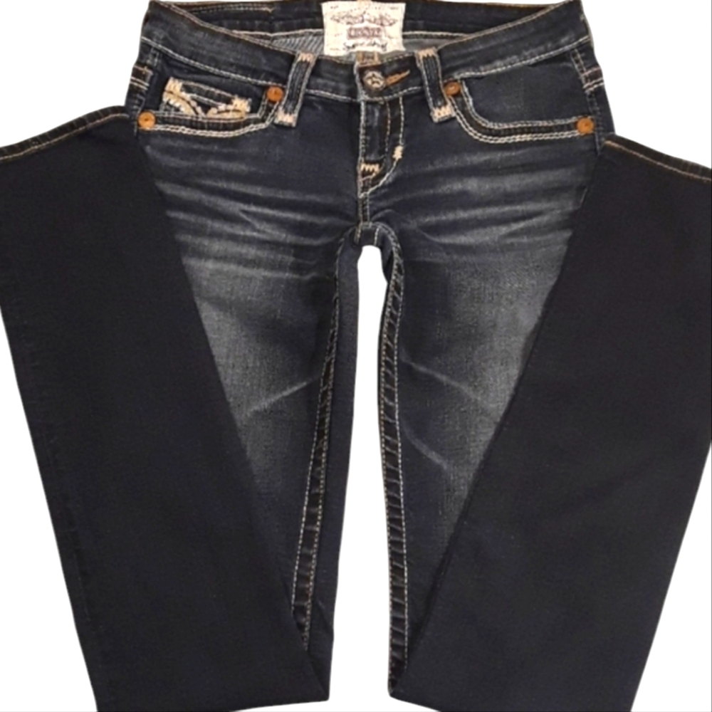 💥Big Star Vintage Sweet Skinny Jeans. Women's Size: Waist 25Lx34 Inseam. - Picture 2 of 12